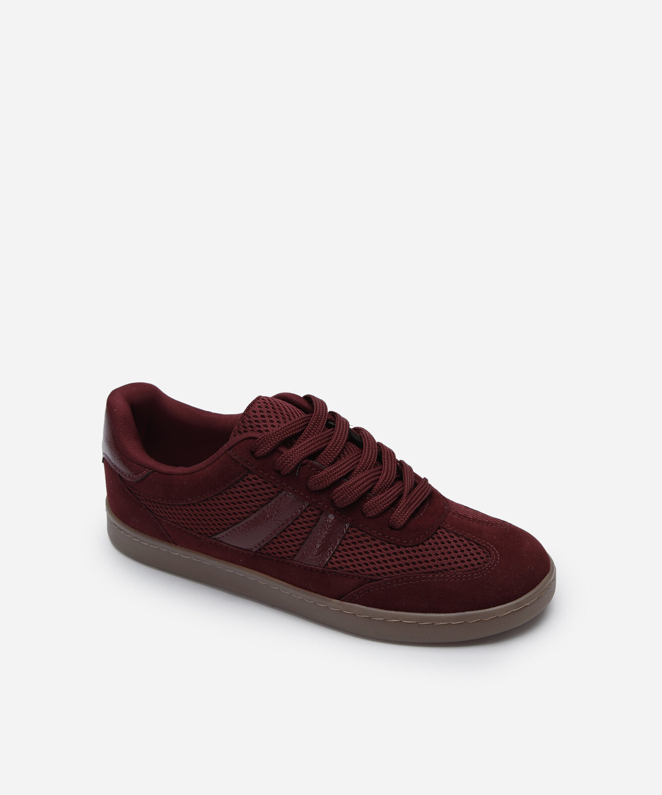 tênis casual feminino vinho