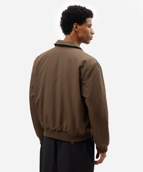 jaqueta bomber masculina marrom