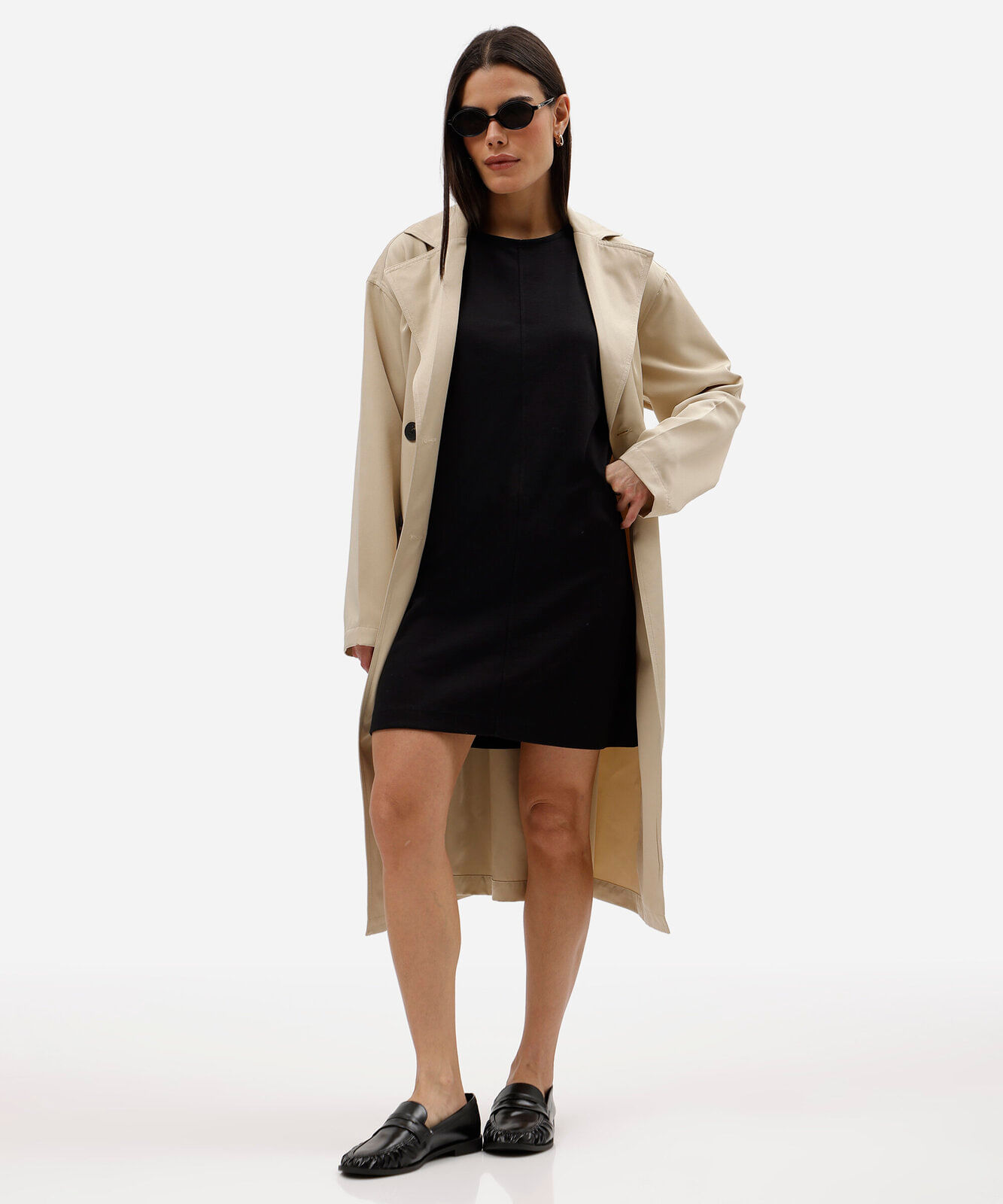 vestido curto feminino de algodão manga curta preto