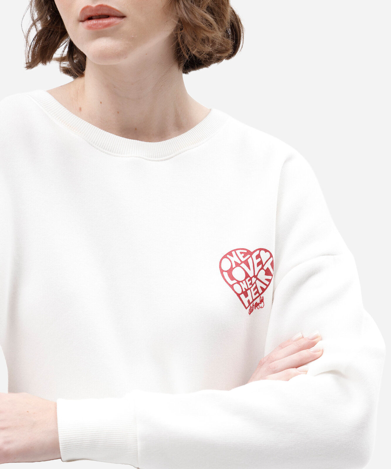 blusão feminino de moletom bob marley off white