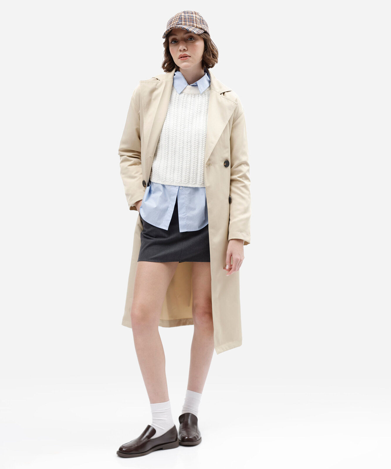 suéter cropped feminino de tricot texturizado off white