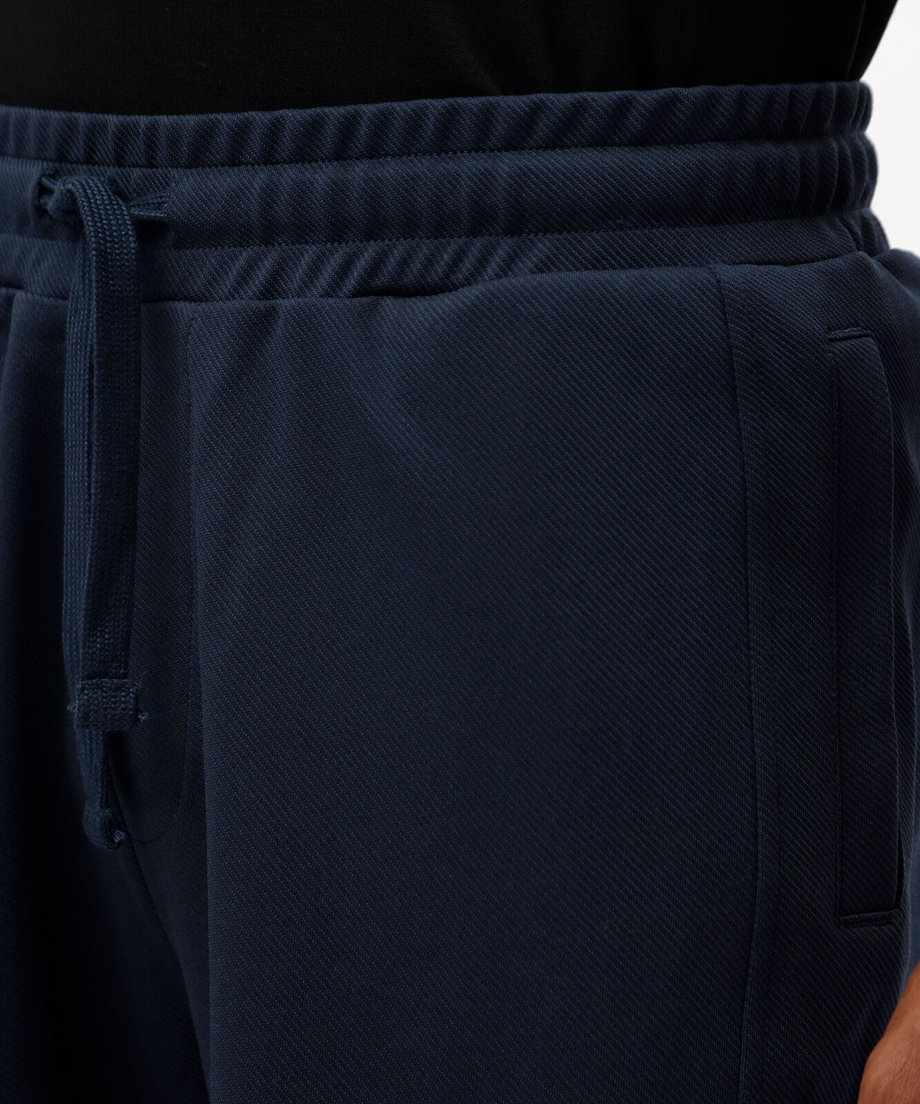 bermuda masculina  cós elástico azul