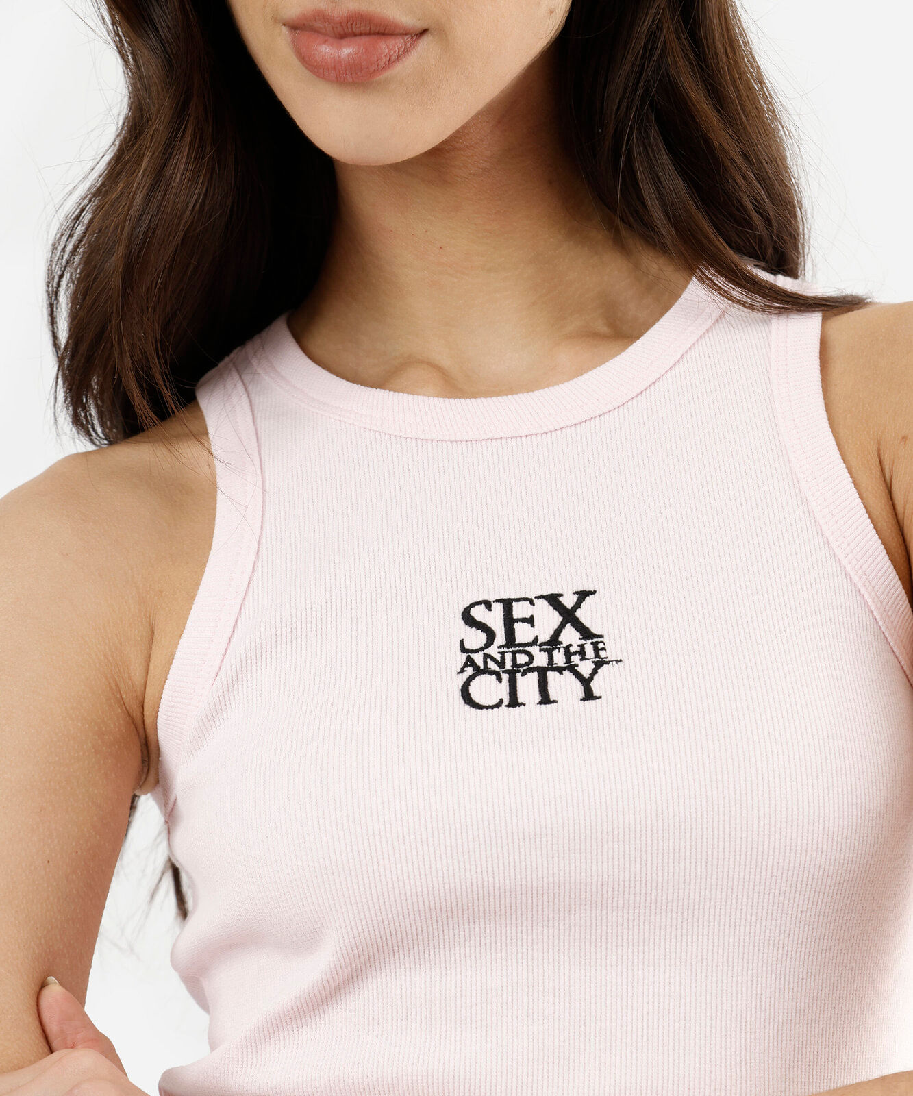 regata feminina de algodão sex and the city rosa