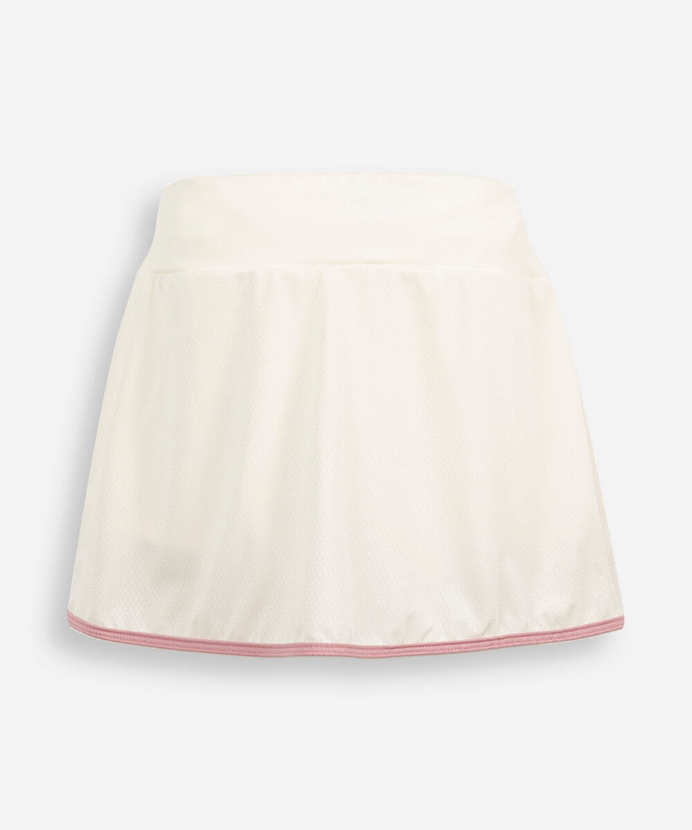 saia curta infantil esportiva off white