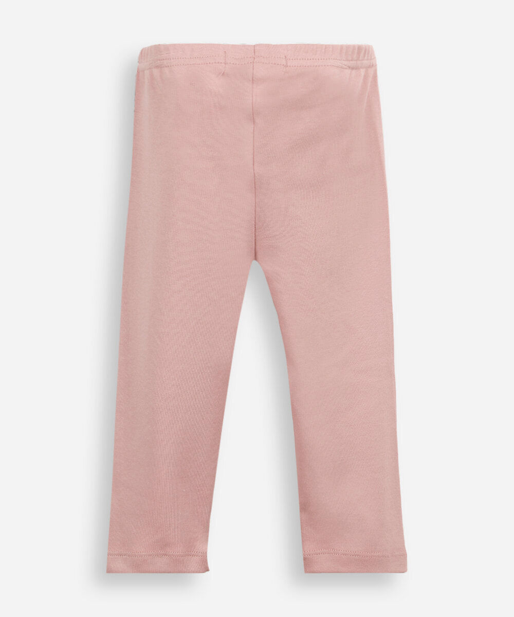 conjunto longo infantil com capuz rosa