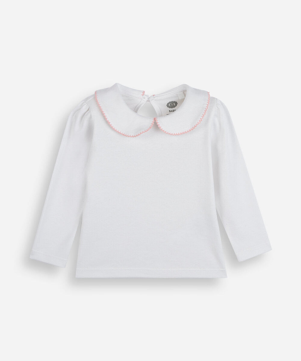 conjunto longo infantil salopete e blusa colorido