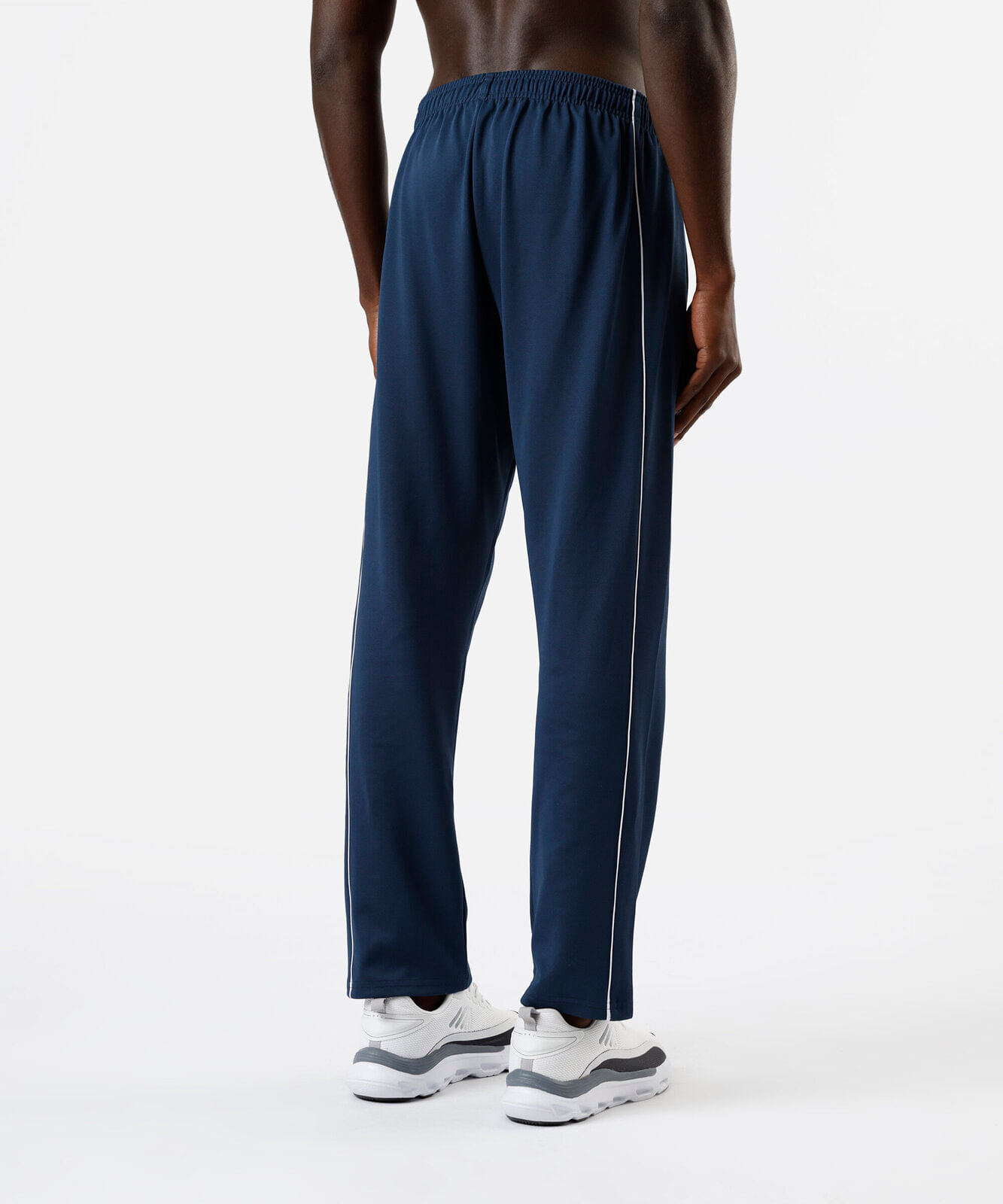 calça esportiva masculina com nervuras azul