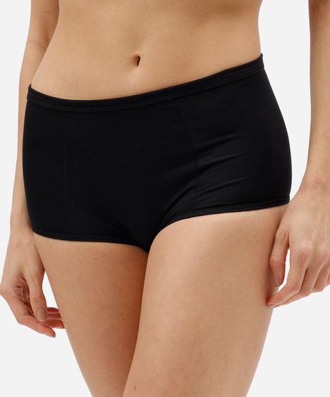 kit de 2 calcinhas boyshort feminina de modal colorido