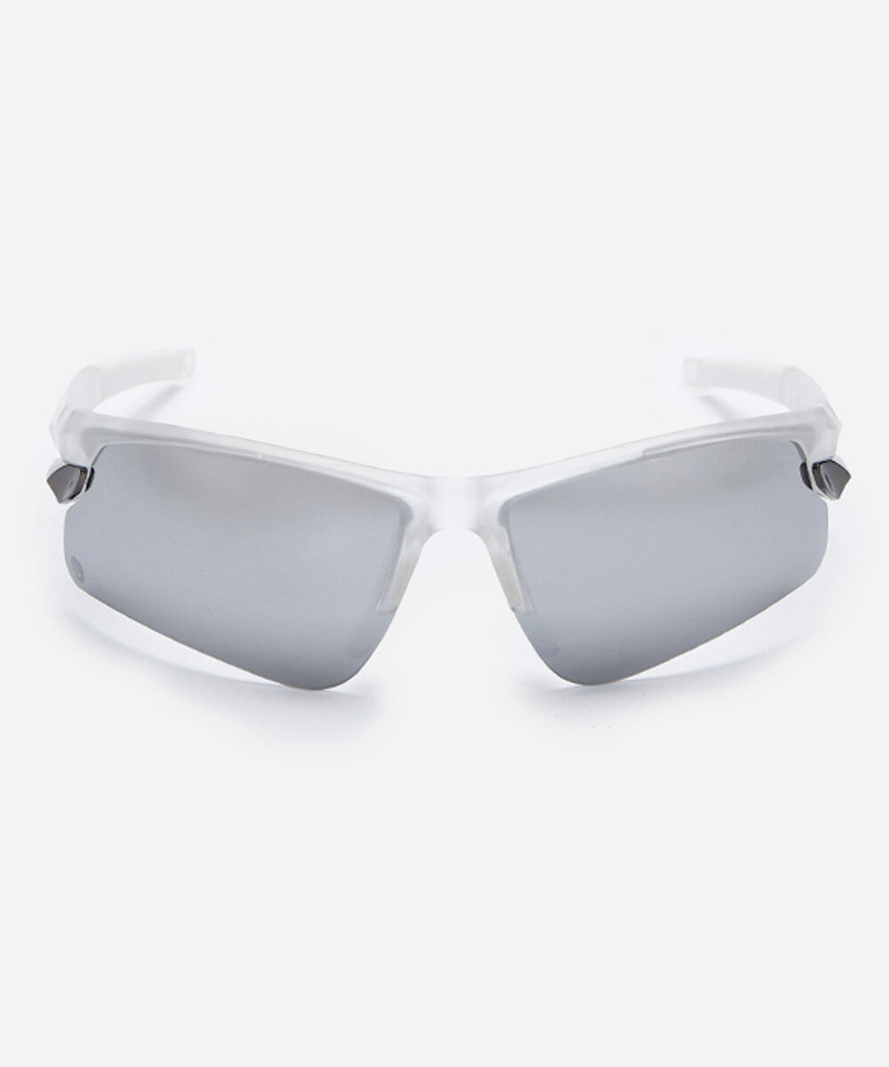 óculos de sol esportivo unissex de acetato transparente