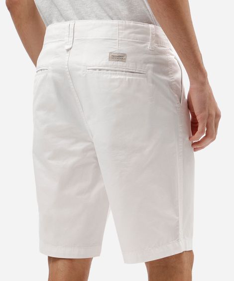 bermuda masculina reta chino branca