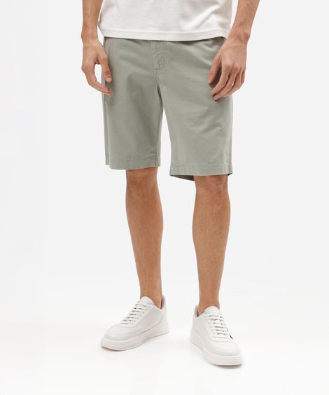 bermuda masculina reta chino verde