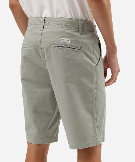 bermuda masculina reta chino verde