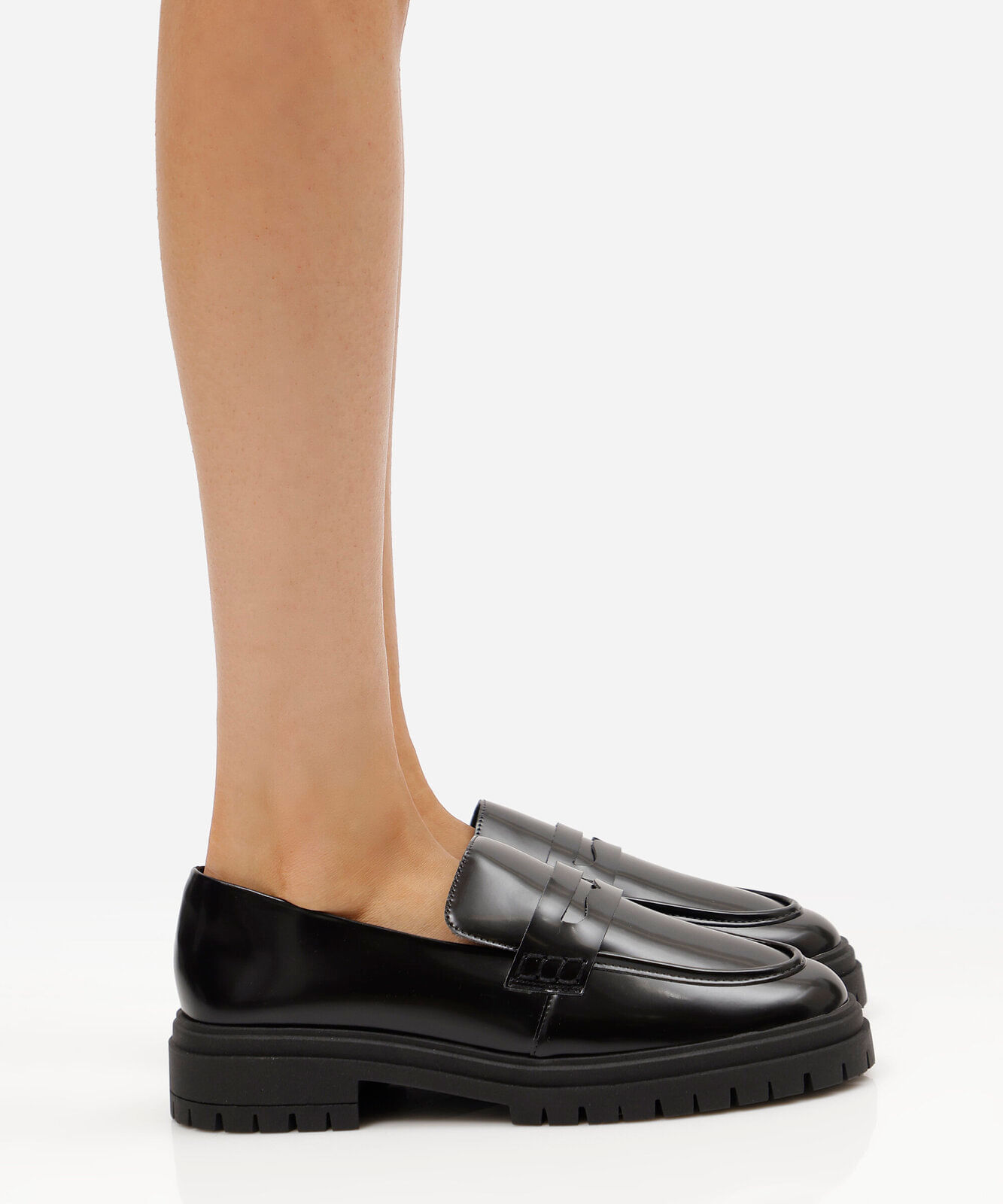 mocassim tratorado preto
