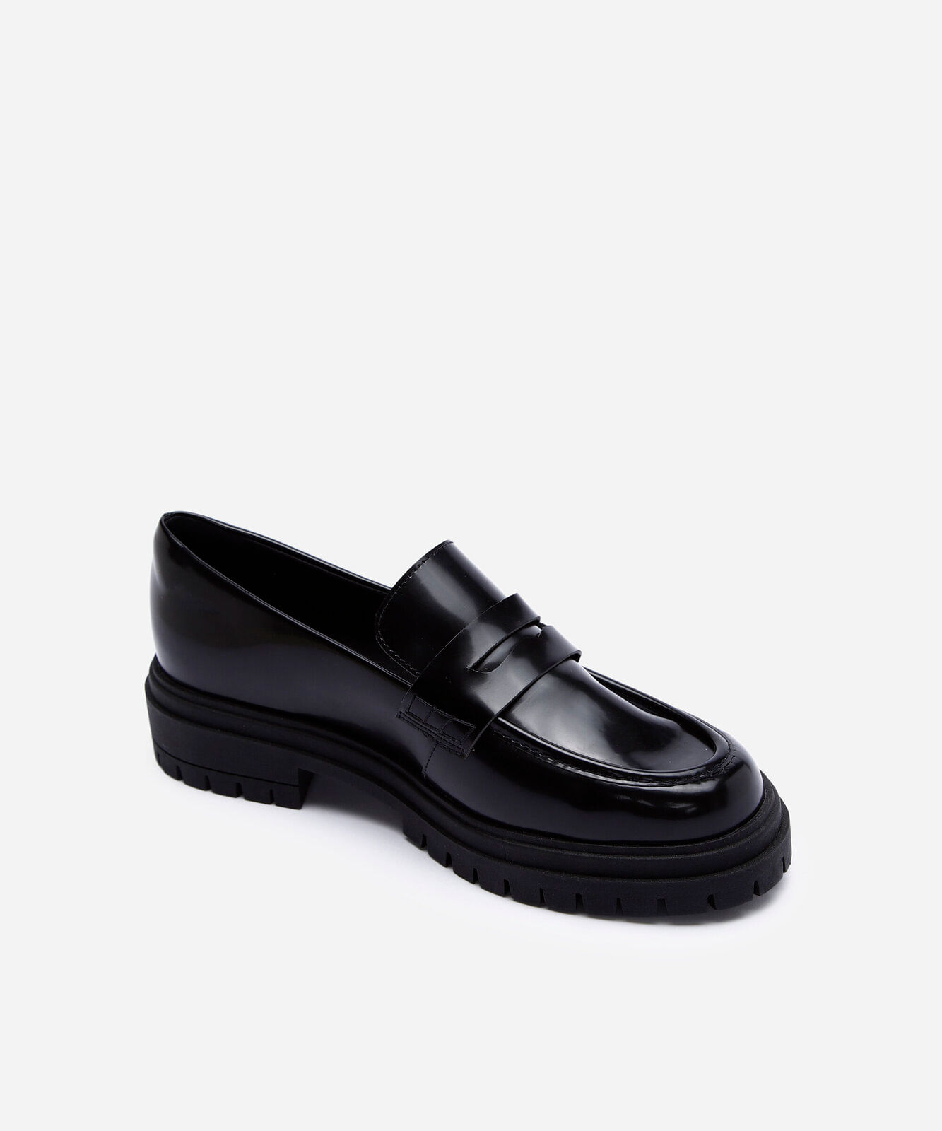 mocassim tratorado preto