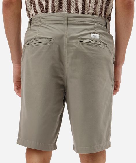 bermuda masculina reta chino verde