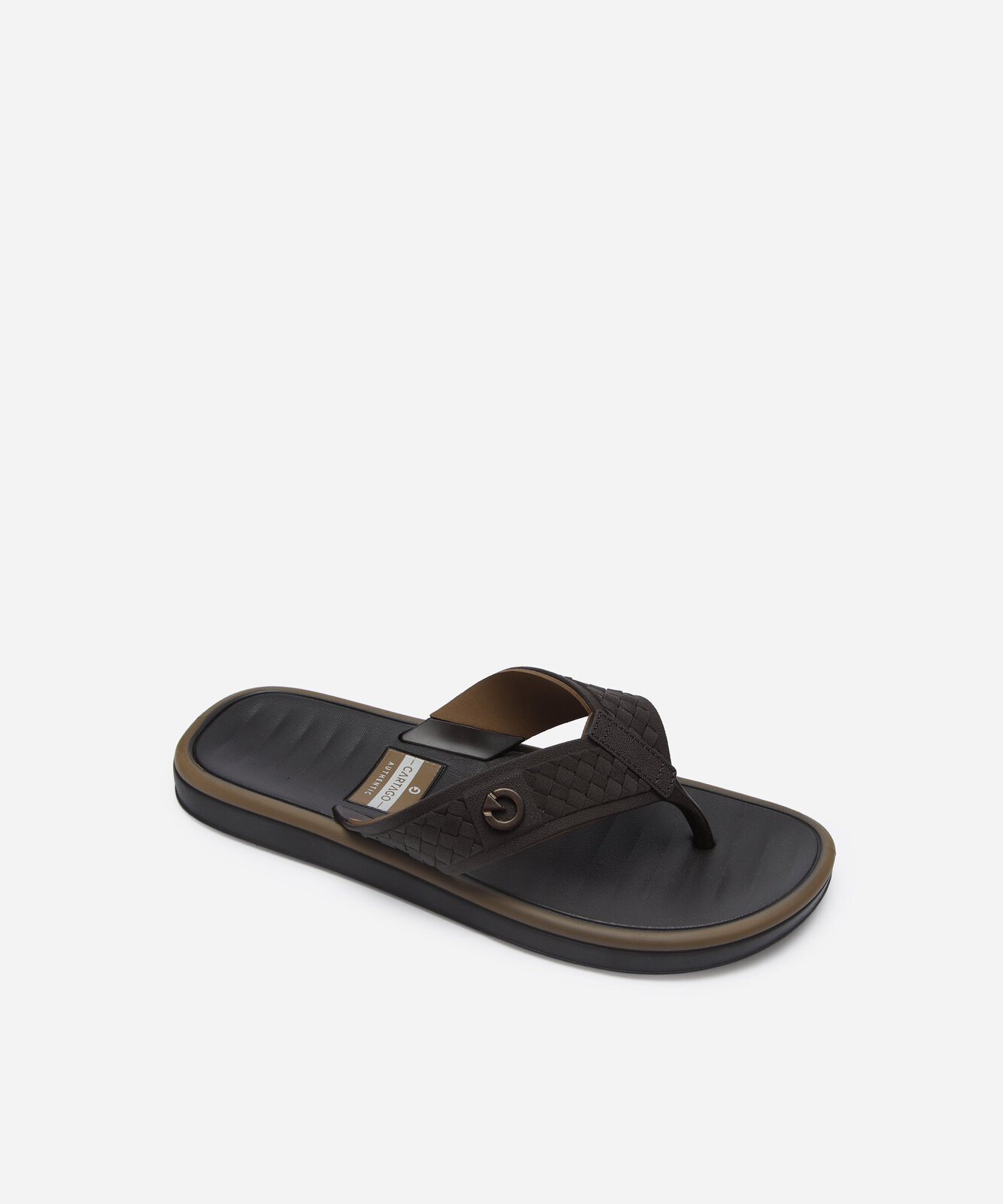 chinelo de dedo coimbra cartago marrom
