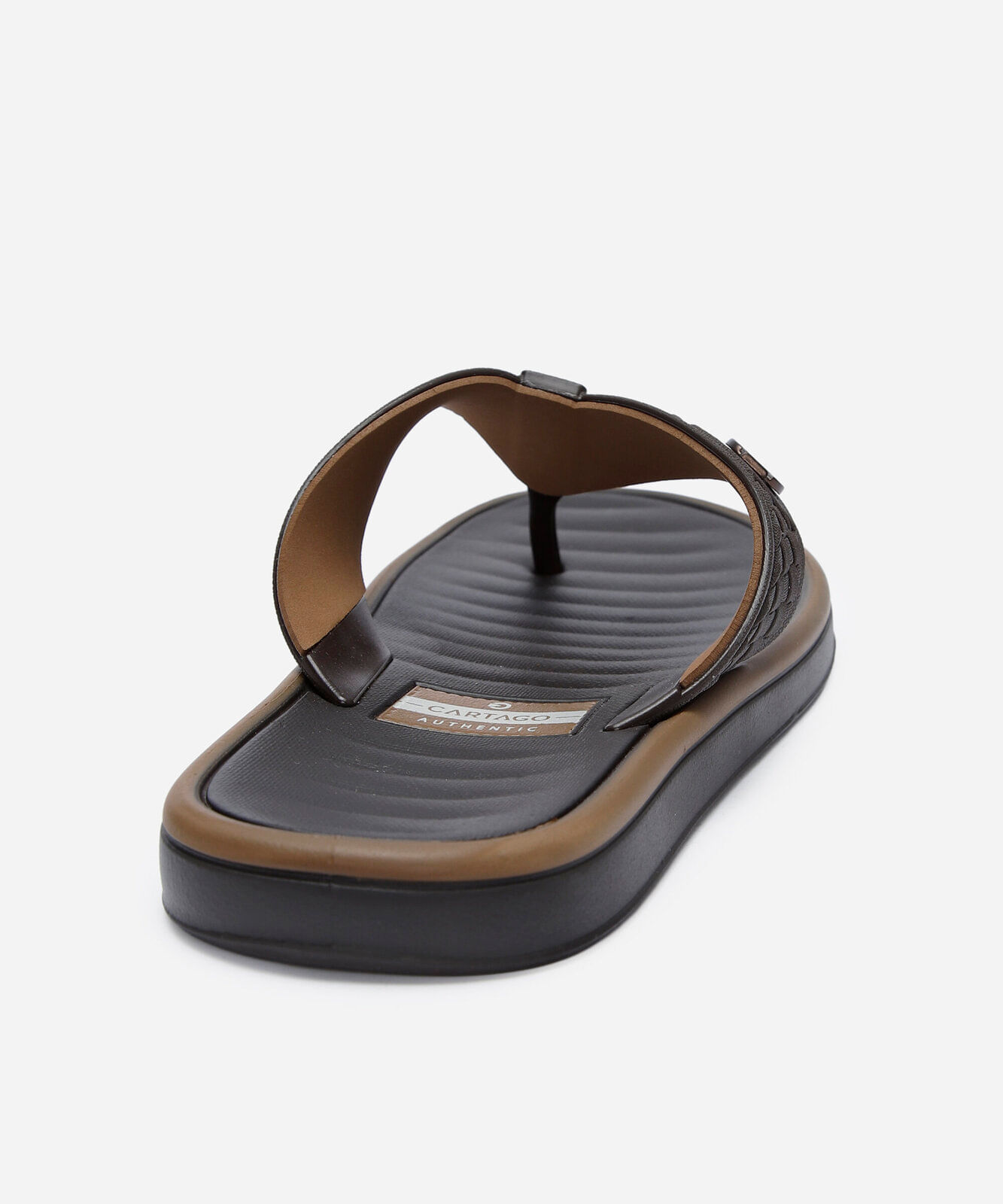 chinelo de dedo coimbra cartago marrom