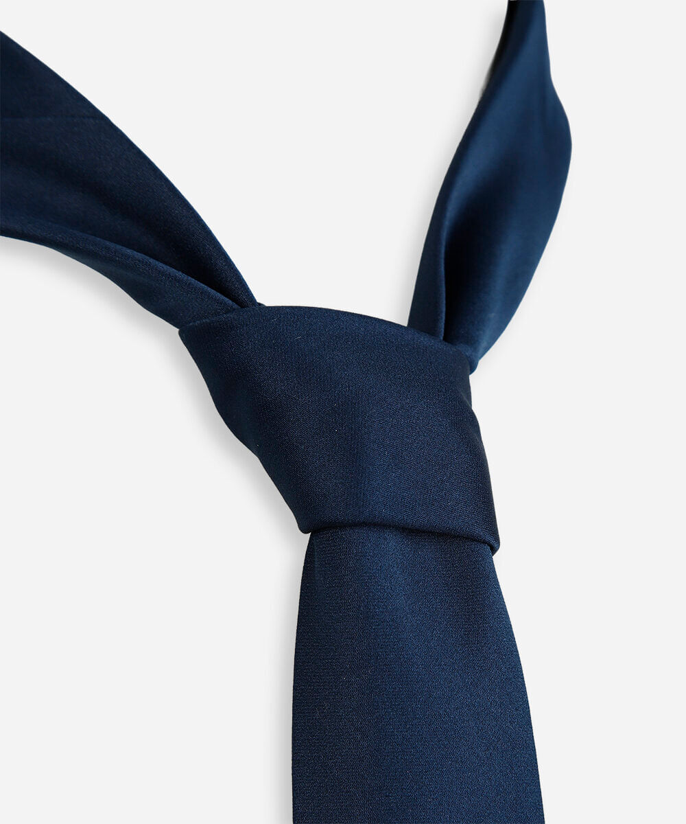 gravata tradicional azul