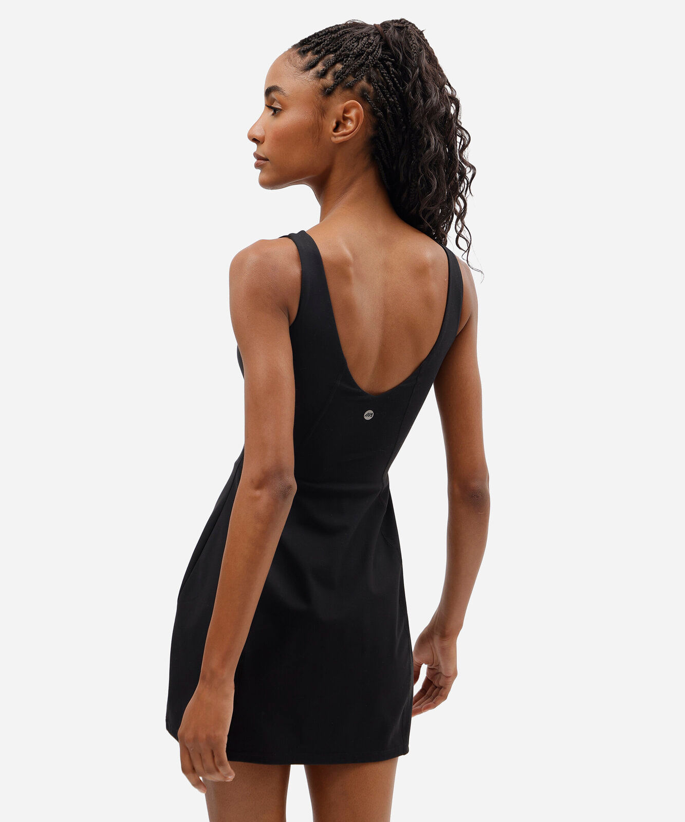 vestido alça fina feminino esportivo preto