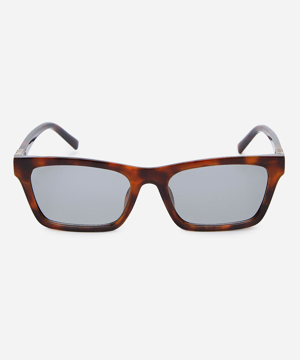óculos de sol feminino quadrado de acetato triton colorido
