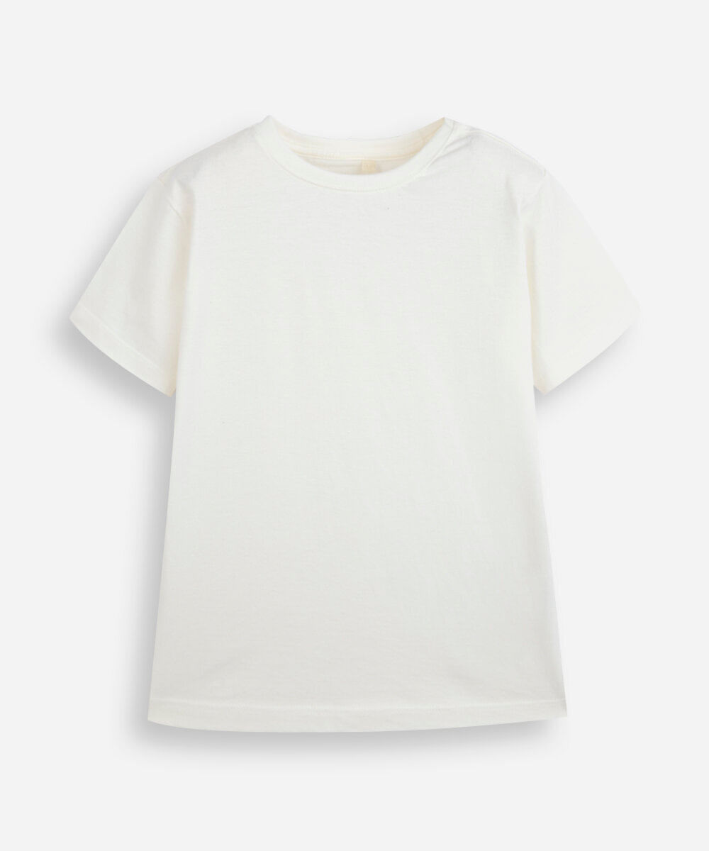 kit de 3 camisetas infantil de algodão manga curta colorido