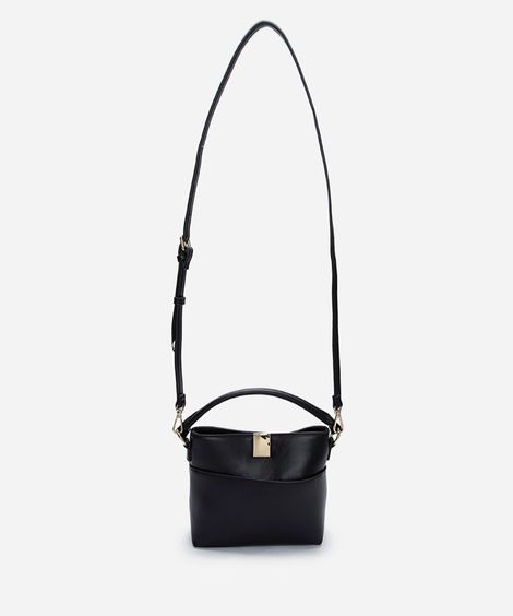 bolsa transversal preta