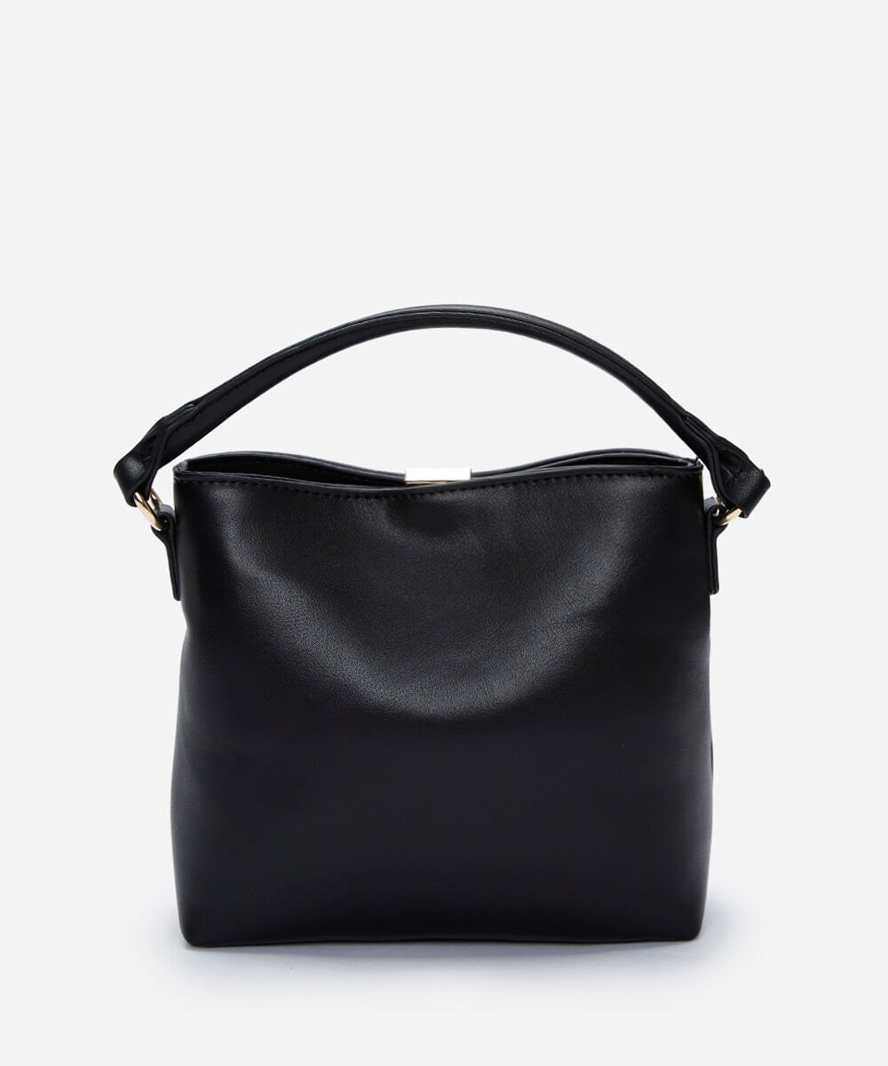 bolsa transversal preta