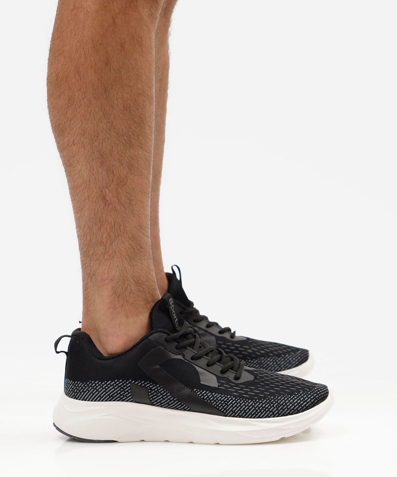 tênis casual esportivo preto