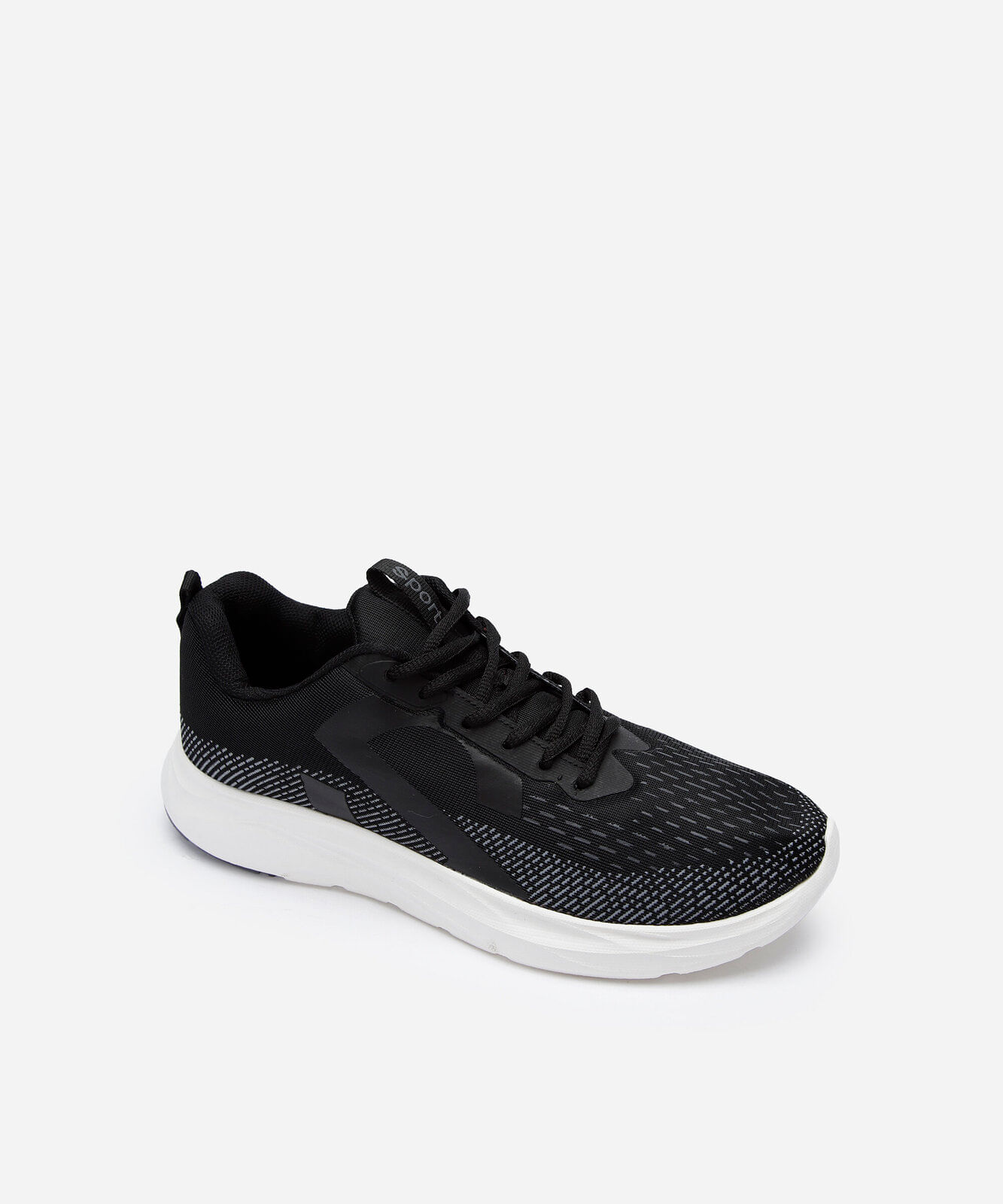 tênis casual esportivo preto