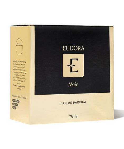 perfume feminino eudora noir edp 75ml