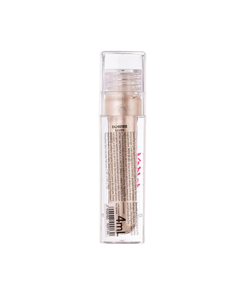 iluminador líquido ruby kisses diamond pop silver