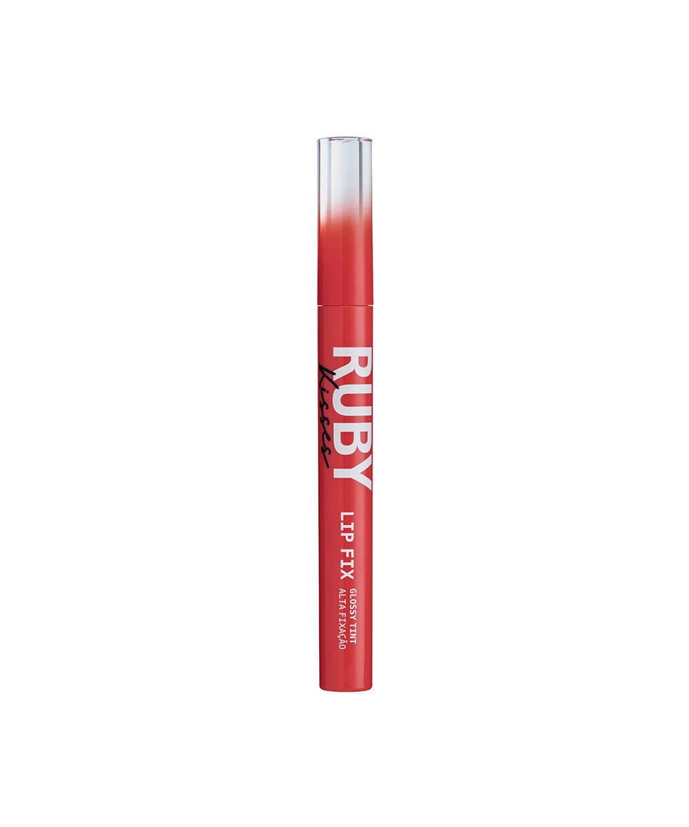 gloss labial ruby kisses lip fix glossy tint cherry kiss
