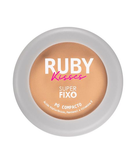 pó compacto ruby kisses super fixo cor 220