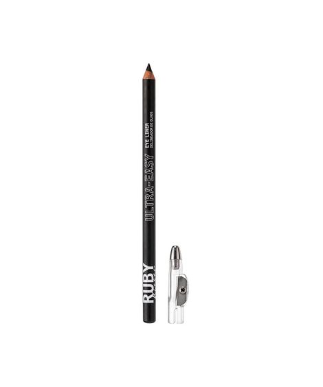 lápis ruby kisses madeira para olhos ultra easy black