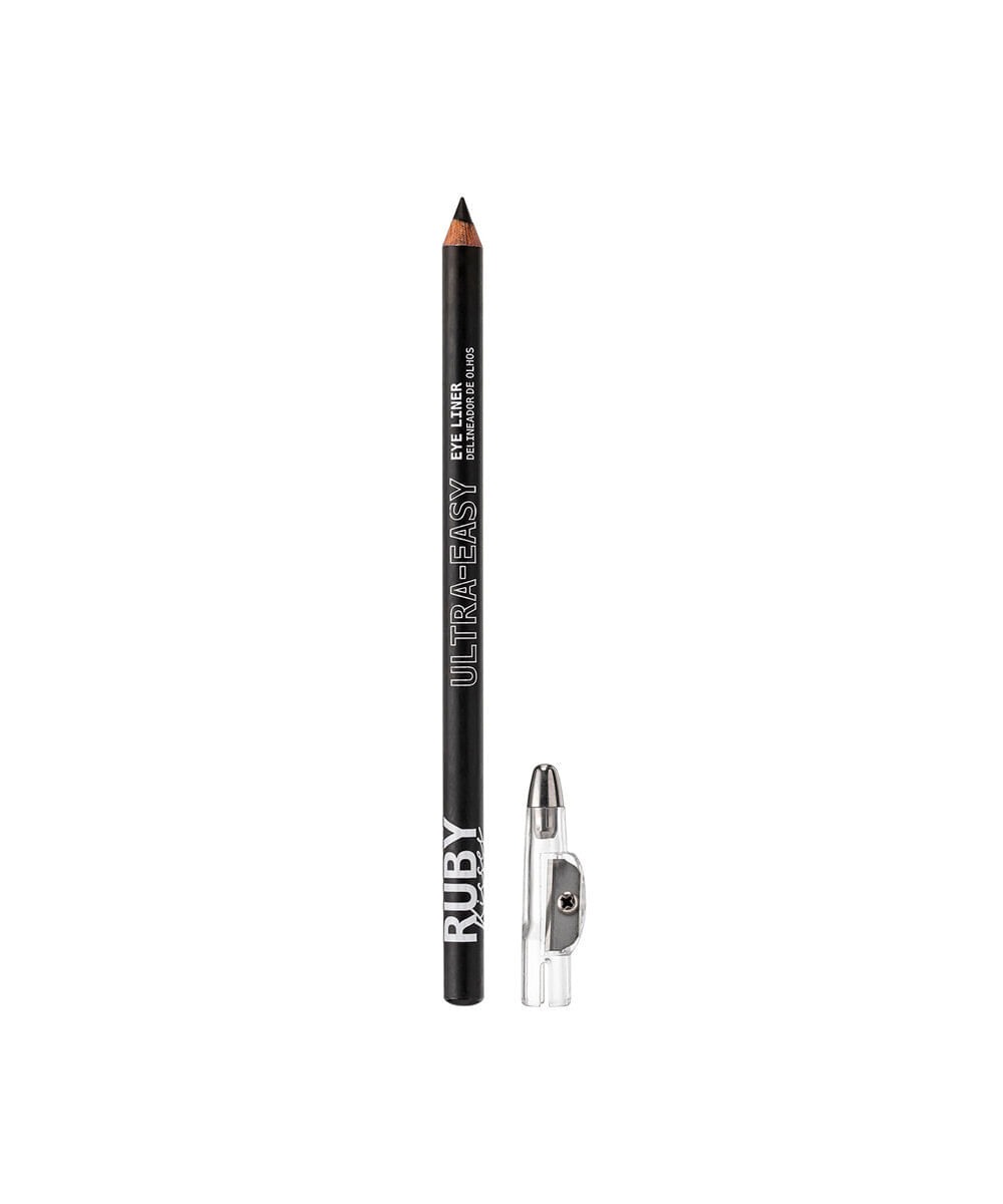 lápis ruby kisses madeira para olhos ultra easy black