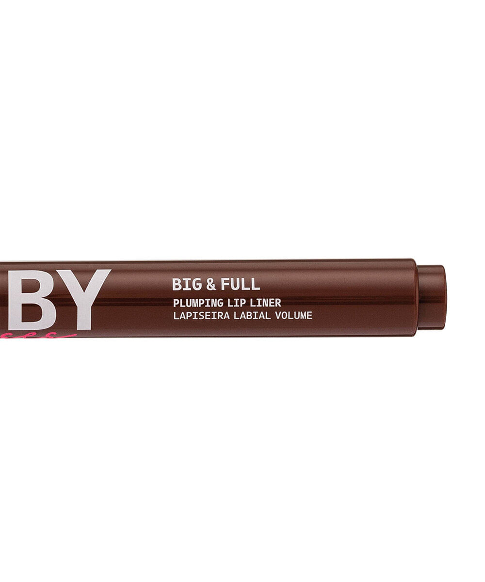 lapiseira labial volume ruby kisses big e full plumping lip liner warm brown