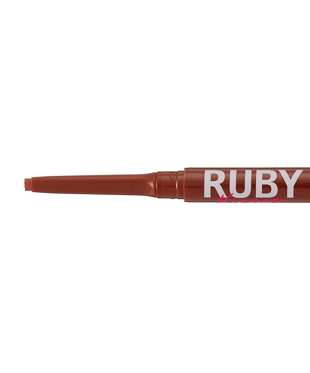 lapiseira labial volume ruby kisses big e full plumping lip liner nude