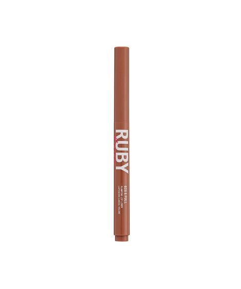 lapiseira labial volume ruby kisses big e full plumping lip liner nude beige