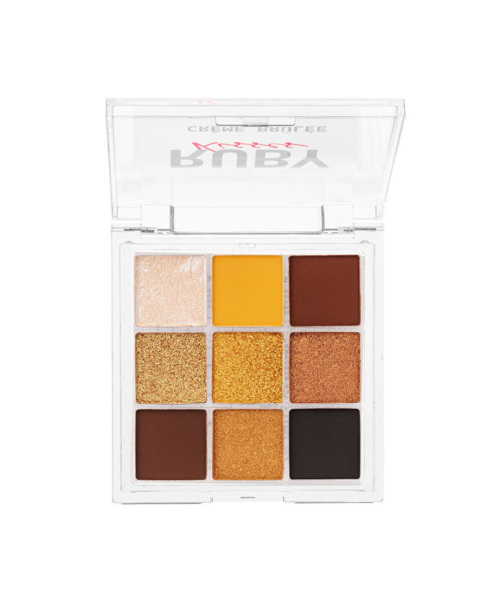 paleta de sombras ruby kisses sweets collection crème brûlée