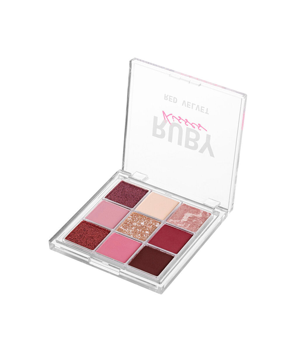 paleta de sombras ruby kisses sweets collection red velvet