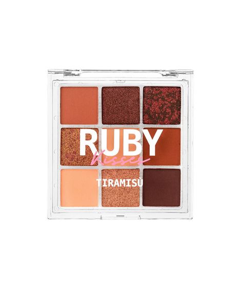 paleta de sombras ruby kisses sweets collection tiramisù