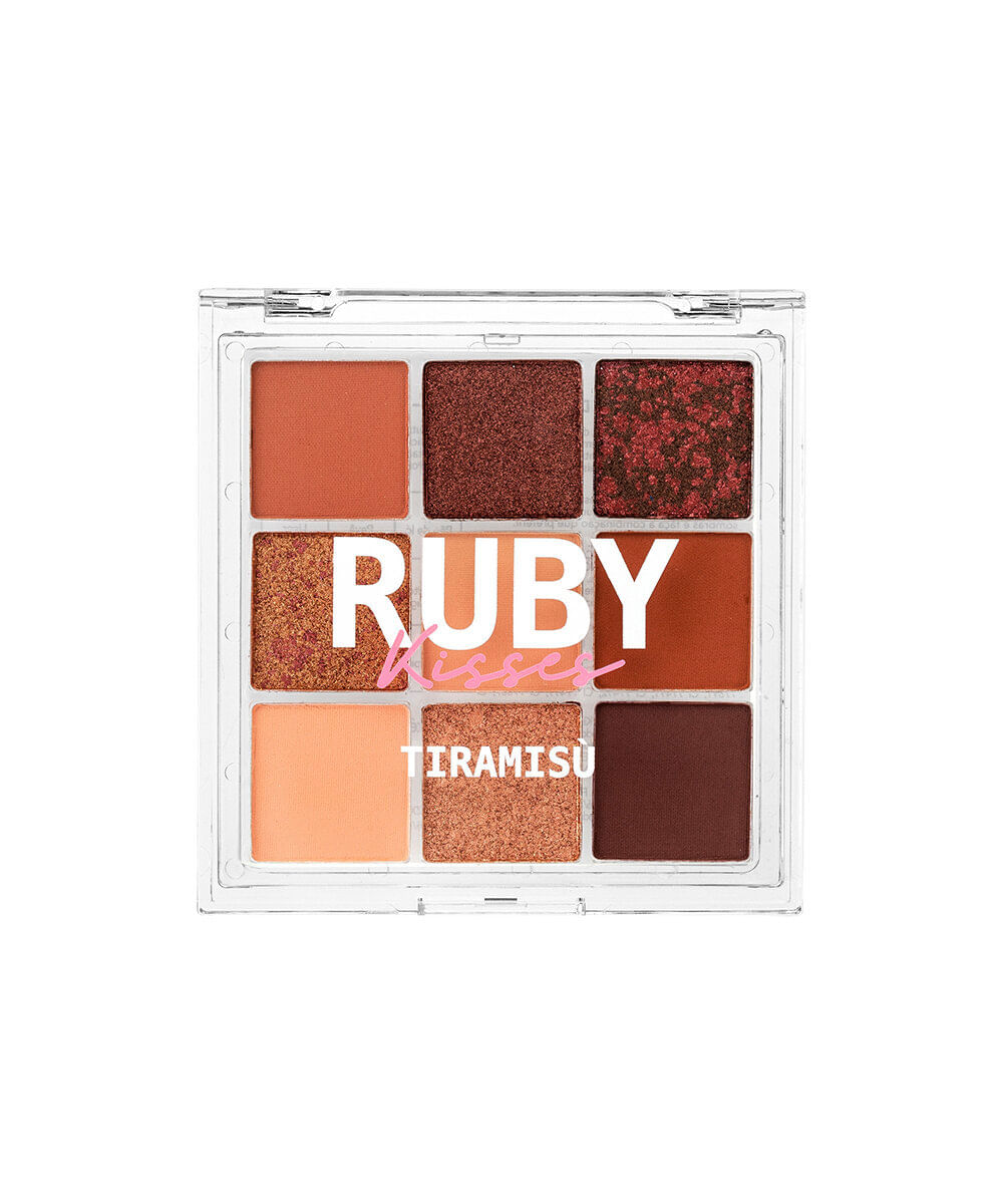 paleta de sombras ruby kisses sweets collection tiramisù