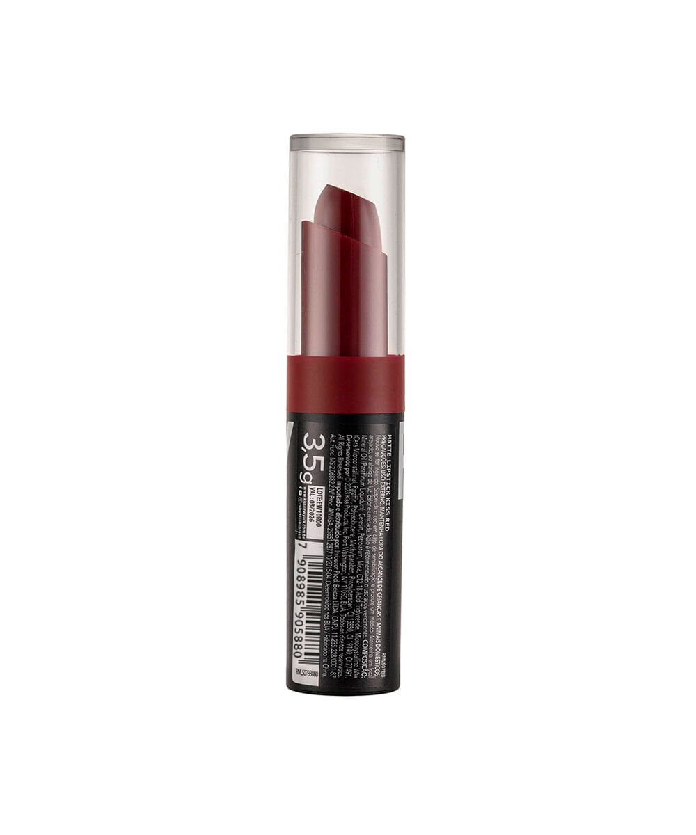 batom ruby kisses matte kiss red