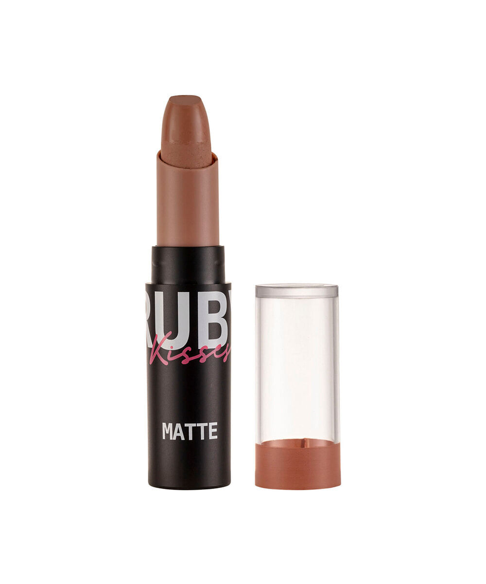 batom ruby kisses matte brown sugar