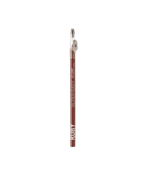 lápis ruby kisses madeira para lábios ultra easy nude