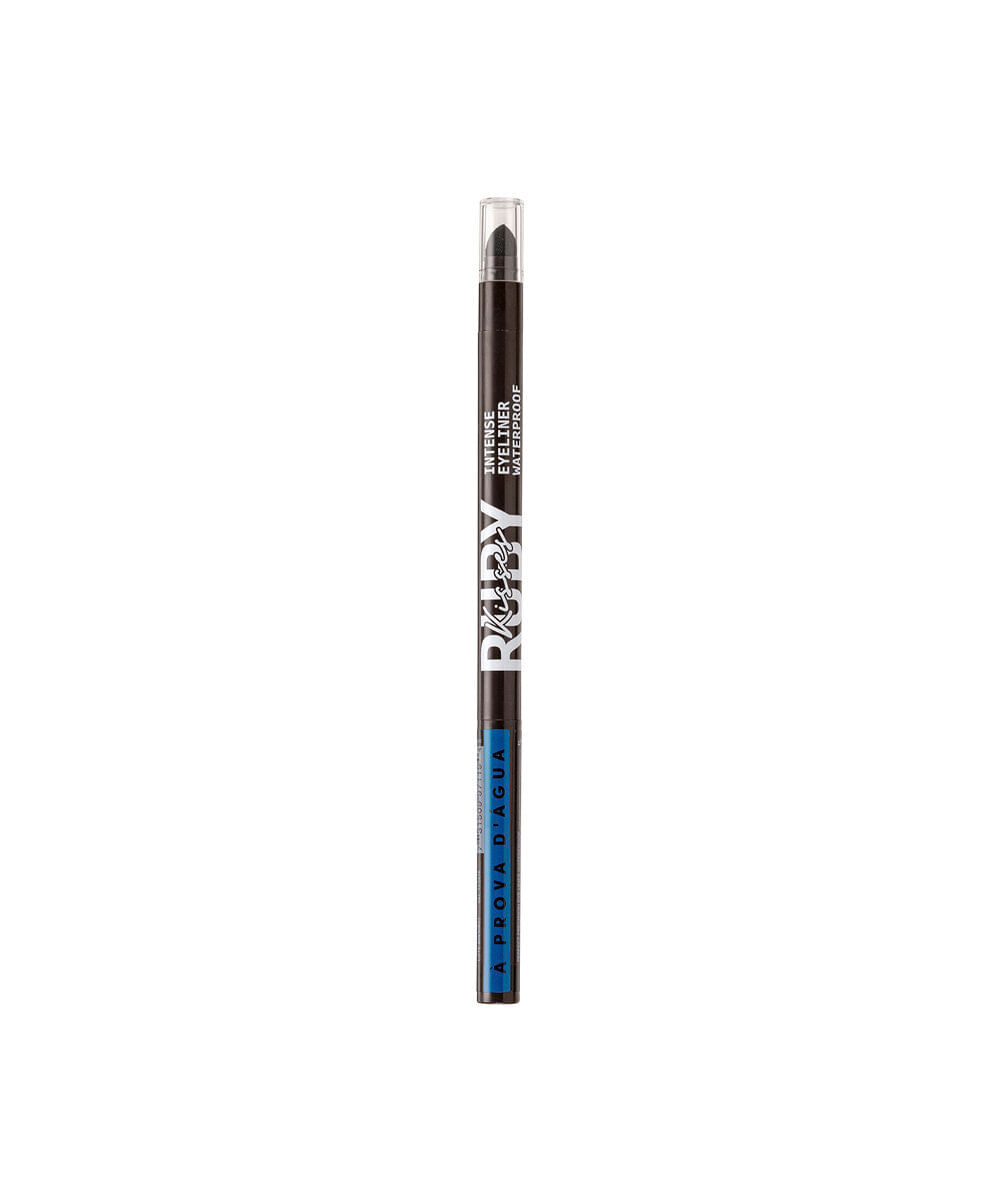 lápis retrátil ruby kisses para olhos à prova d água dark brown