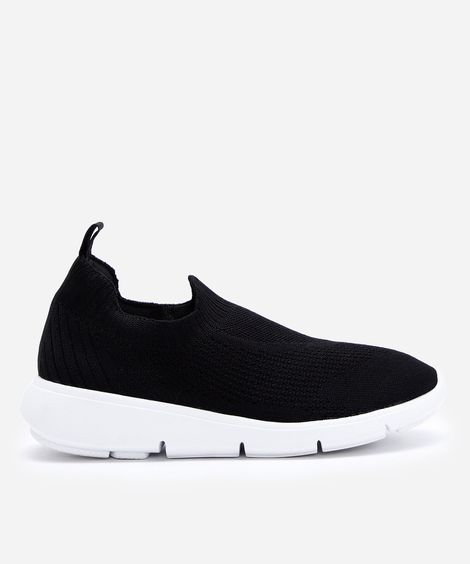 tênis knit preto
