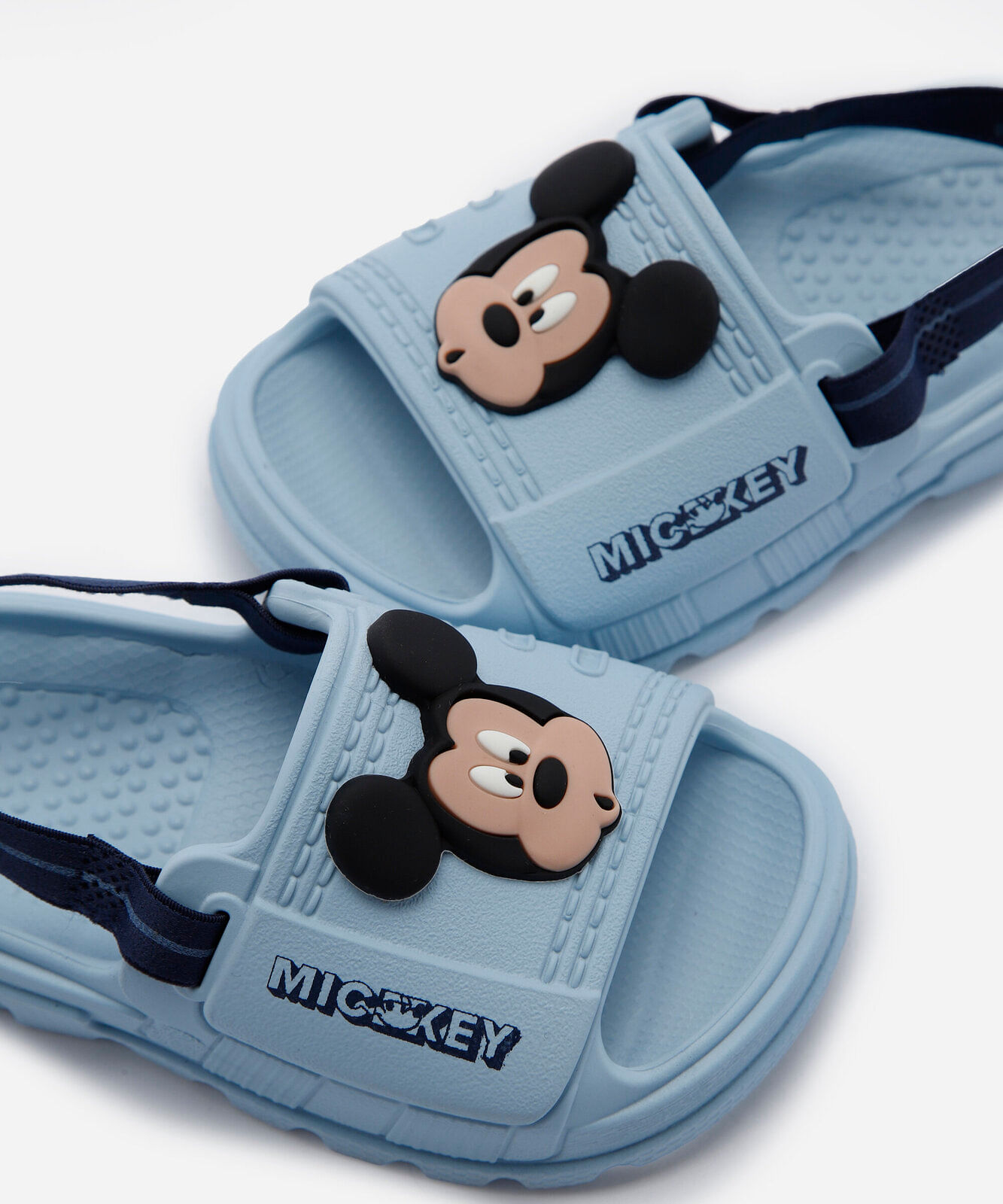 chinelo baby slide mickey azul