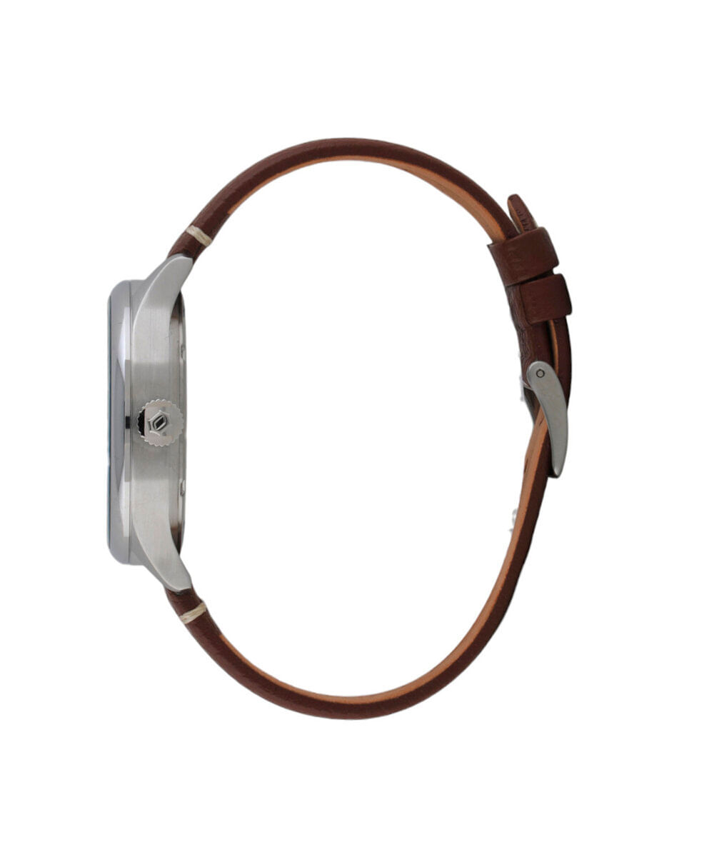 relógio masculino orient solartech analógico calendário mbsc1048 d2nx prateado