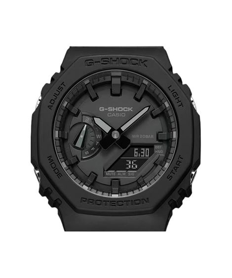 relógio masculino g shock casio analógico digital ga 2100 1a1dr preto